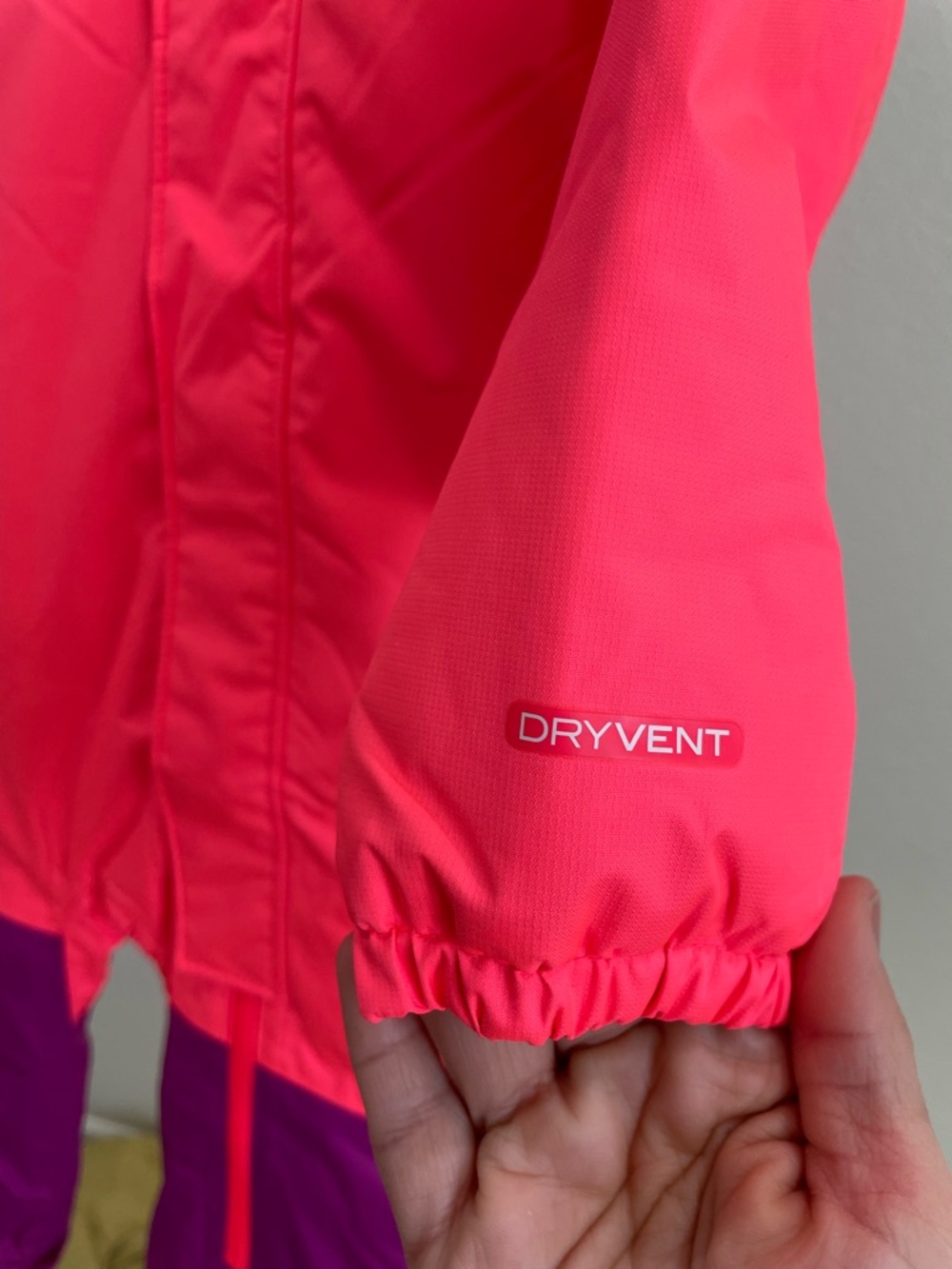 The North Face Baby Toddler Freedom Dryvent Pink & Purple Snowsuit 18-24 Mon - Picture 4 of 10